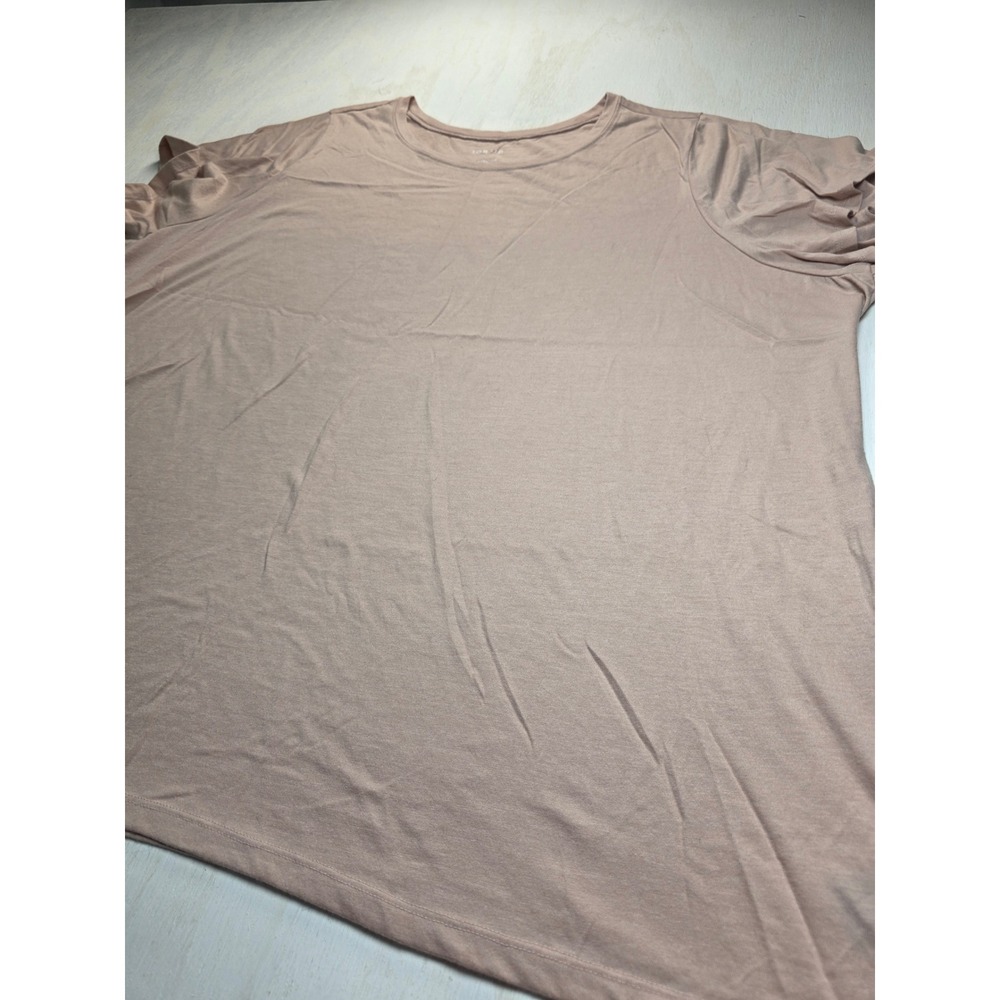Torrid Classic Fit Short Sleeve Tee Blush Pink Mauve Plus Size 5 Crew Neck Top